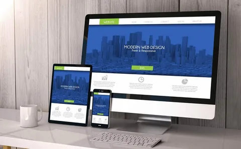 Website design and development services