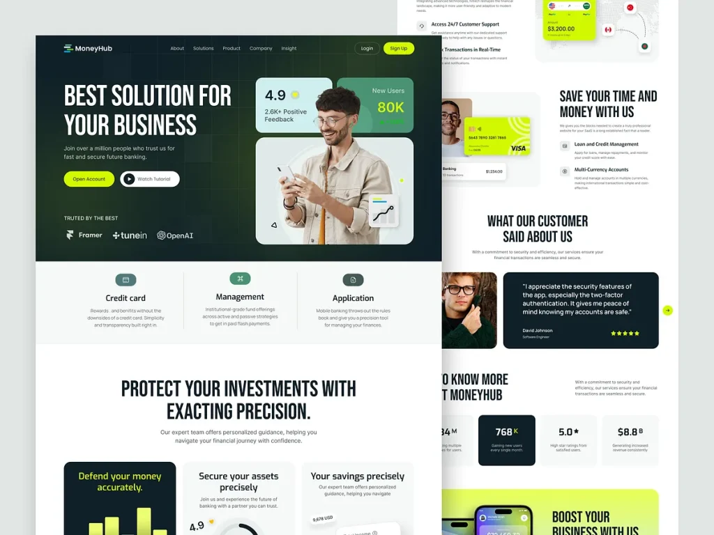 Landing Page
